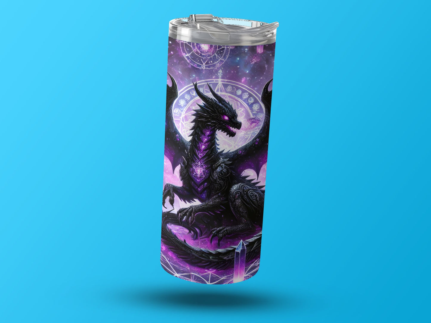 Mystic Purple Dragon Tumbler Water Bottle product type