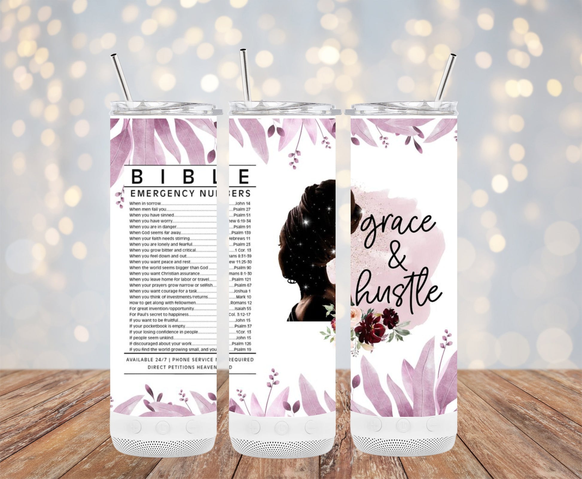 Bible Emergency Numbers Hydrate and Hustle product type