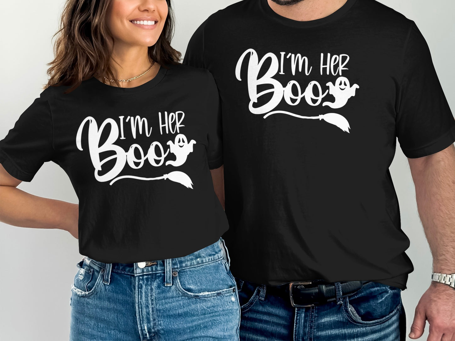 I'm Her Boo Couples Matching T-Shirts Product Type
