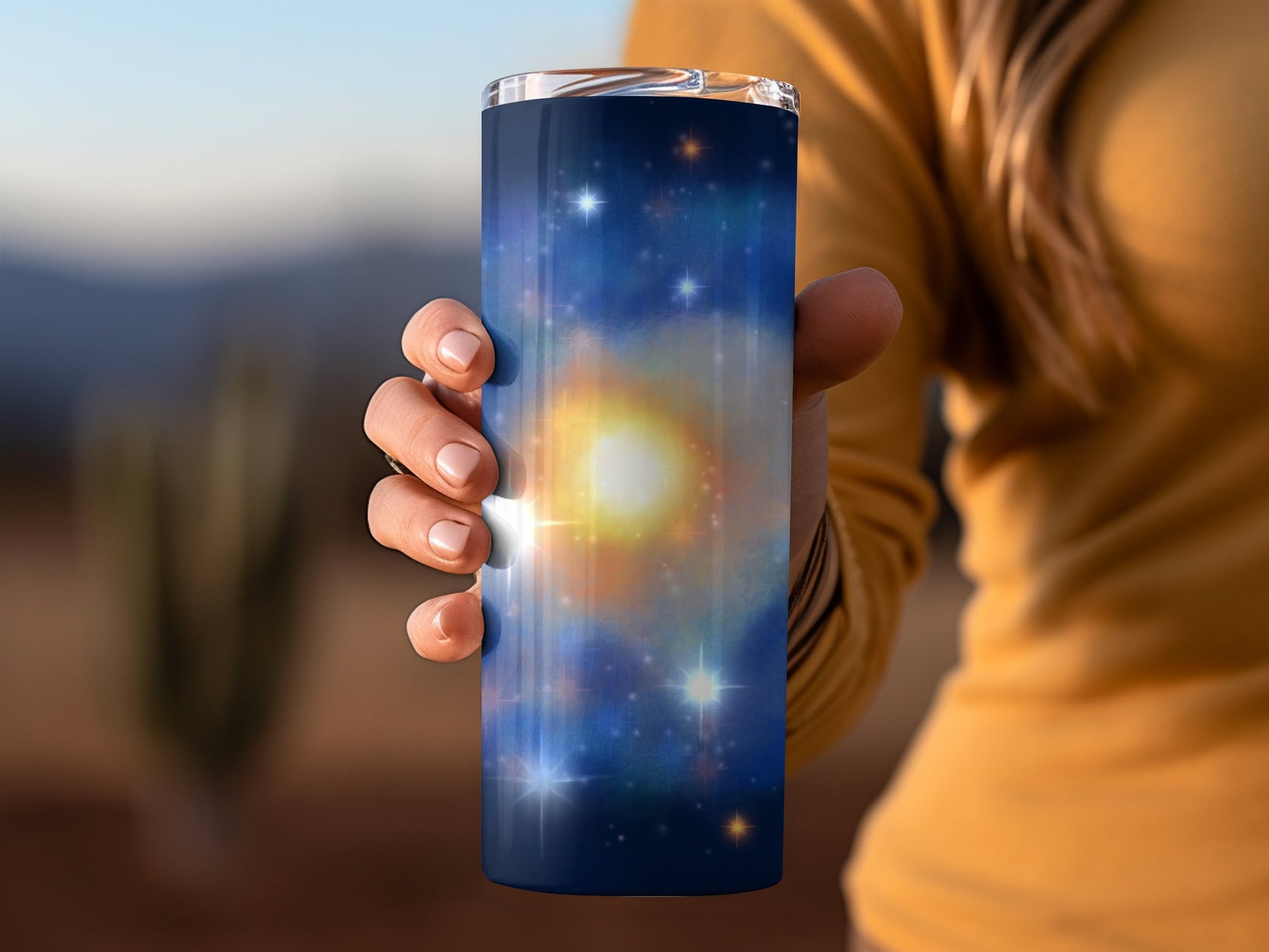 Stunning Galaxy Design Insulated Tumbler Product