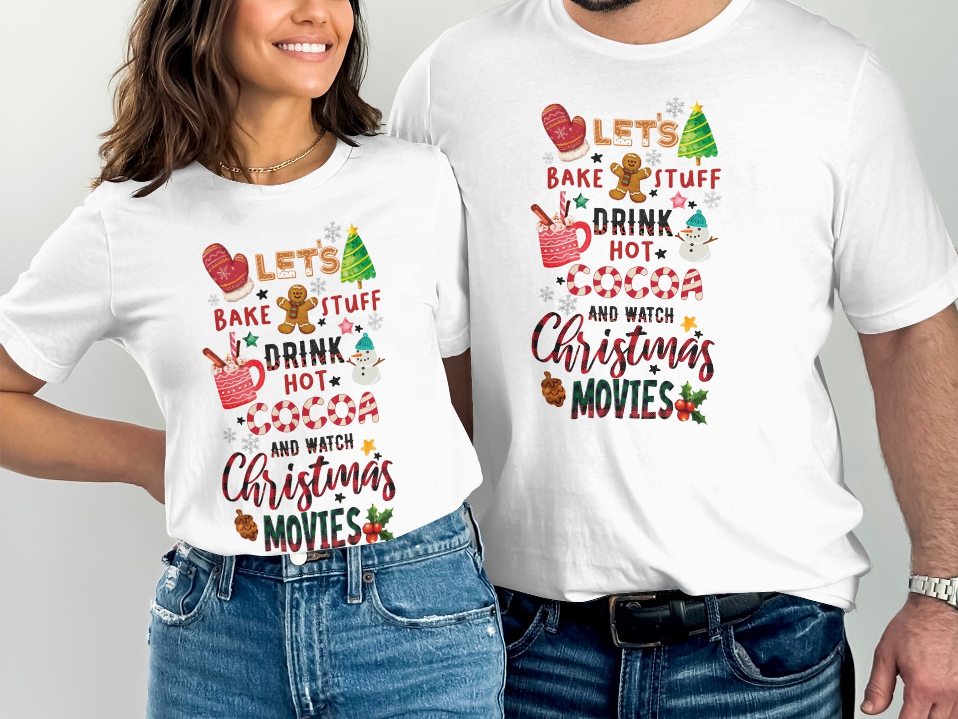 Let's Drink Hot Cocoa and Watch Christmas Movies Shirt