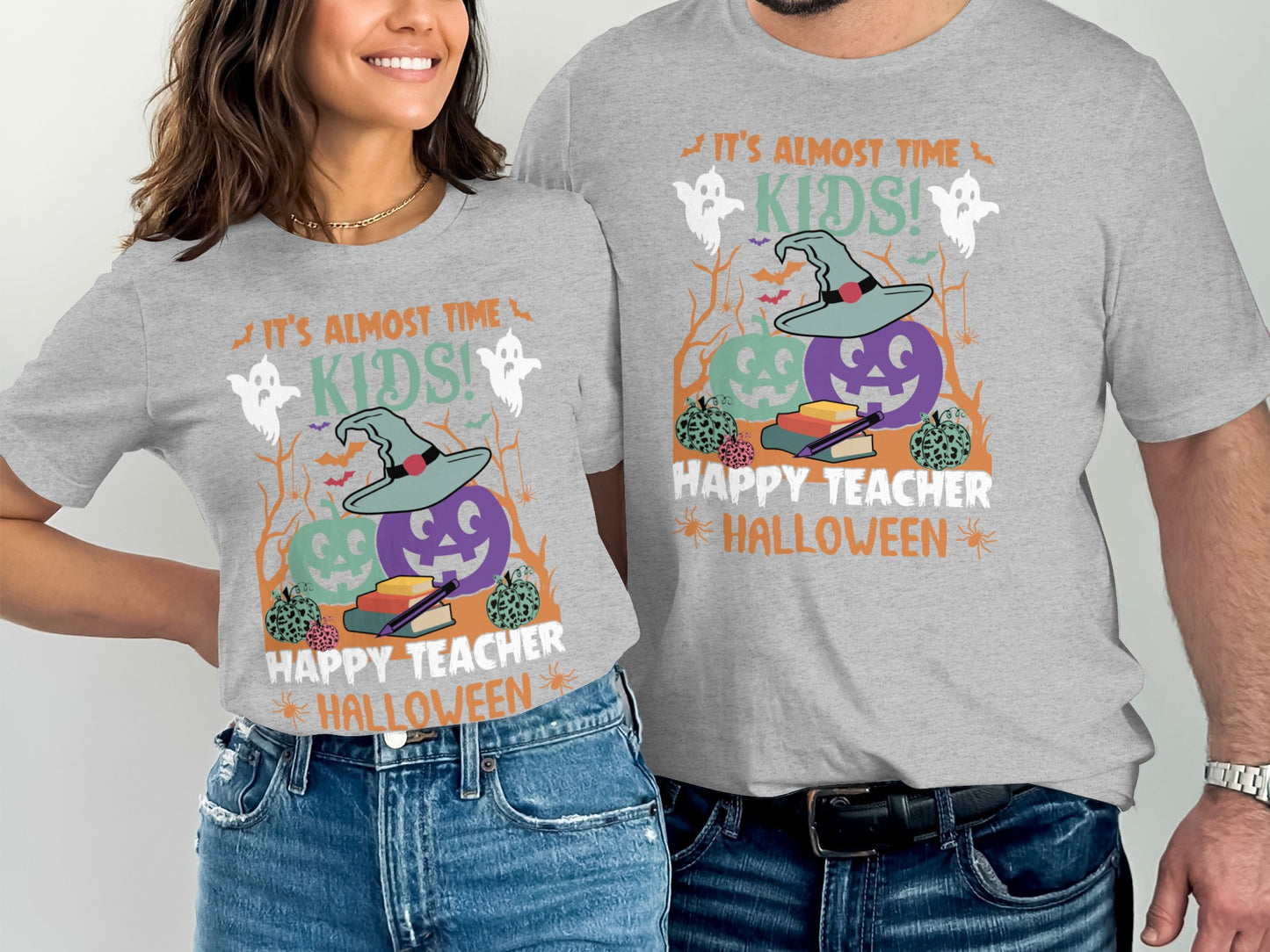It's Almost Time Kids Happy Teacher Halloween product