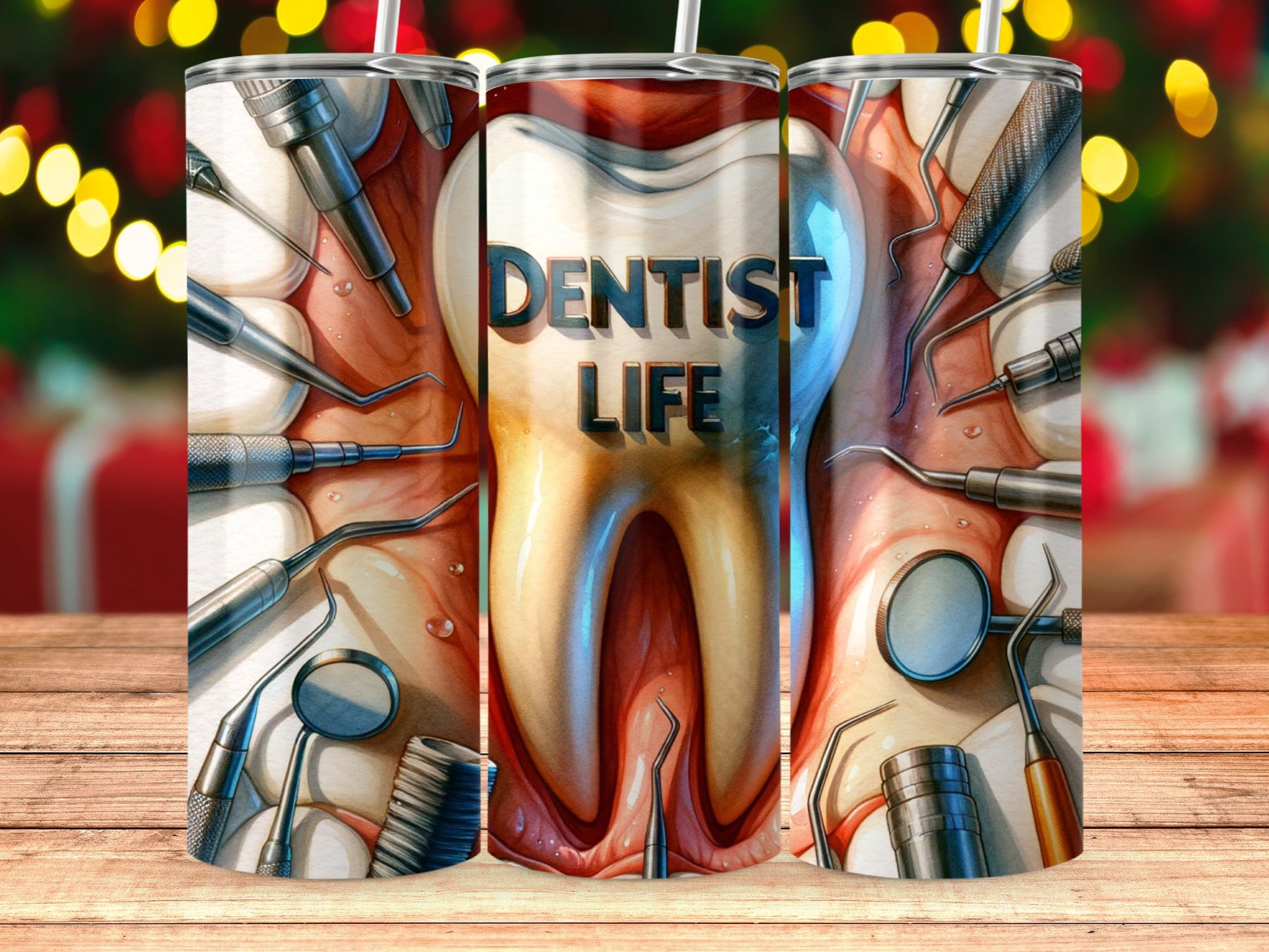 Dentist Life Stainless Steel Tumblers product type
