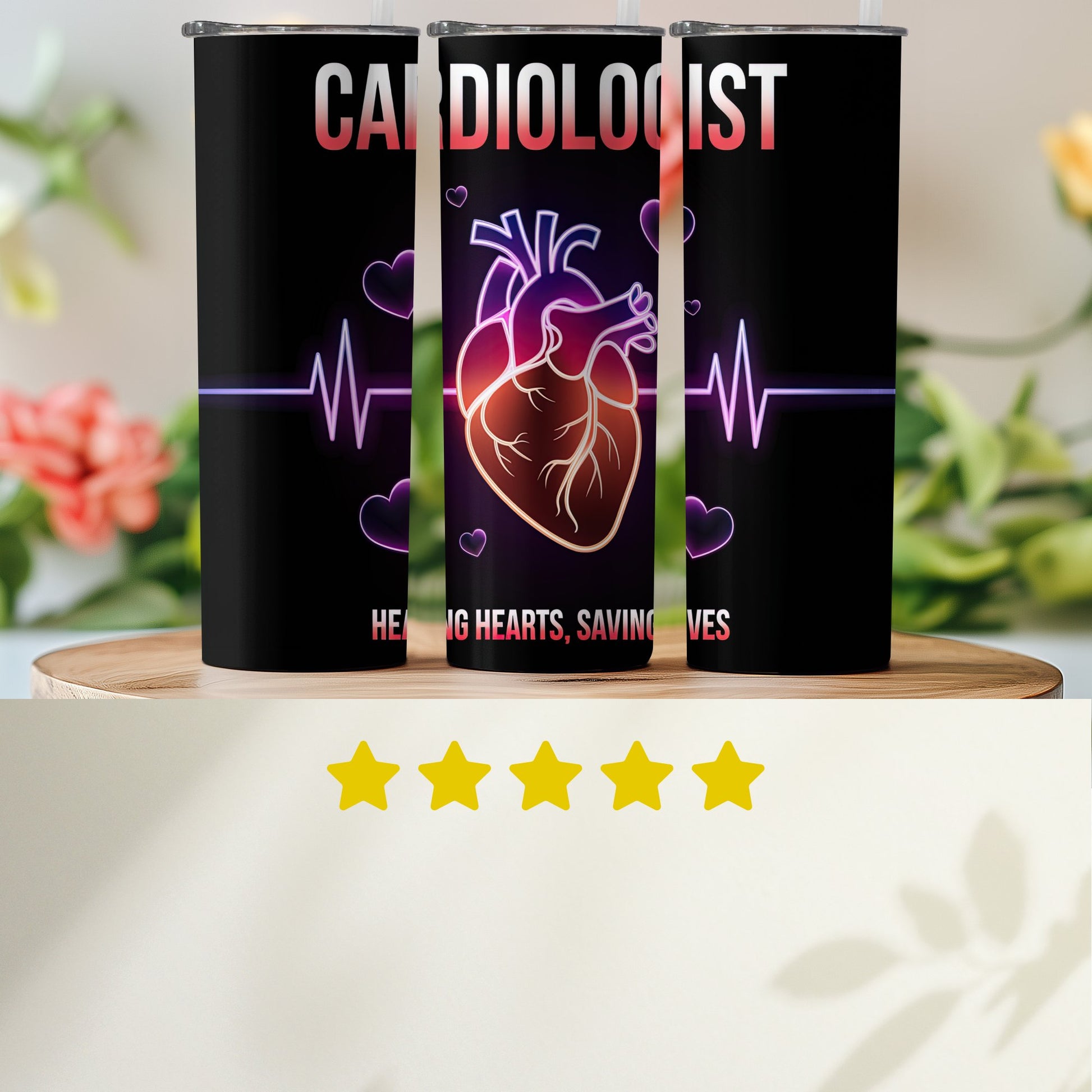 Cardiologist Healing Hearts Saving Lives Tumbler product type