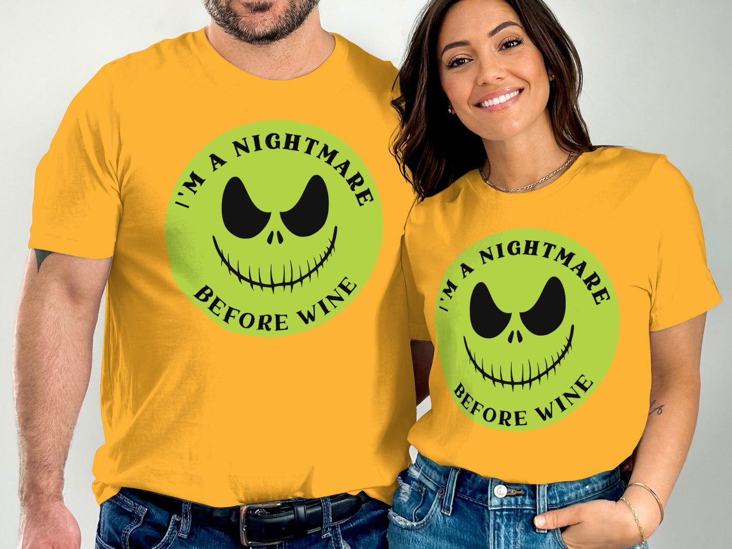 I'm A Nightmare Before Wine Graphic T-shirt product