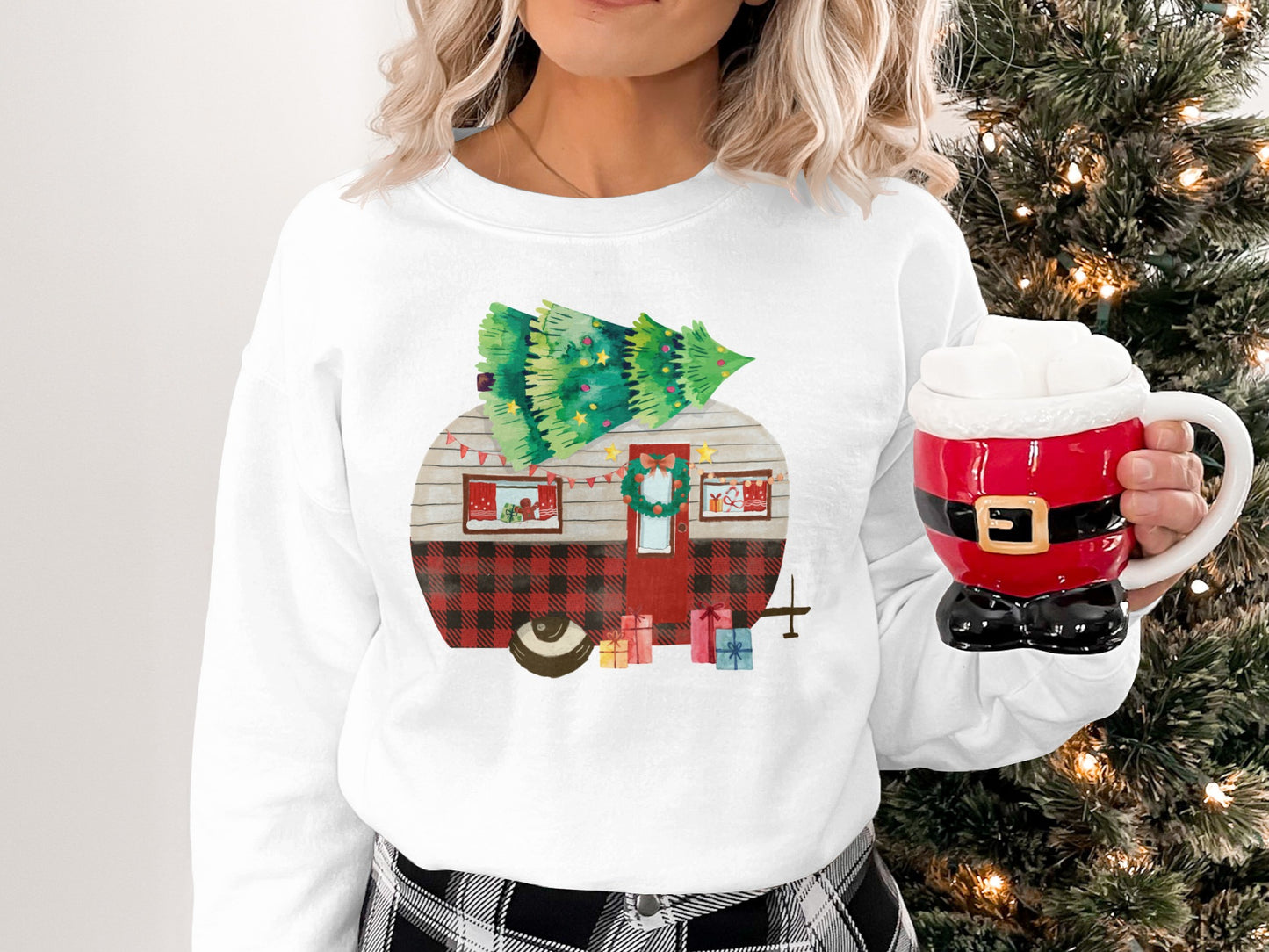 Eco Friendly Holiday Tree Camper Festive Product
