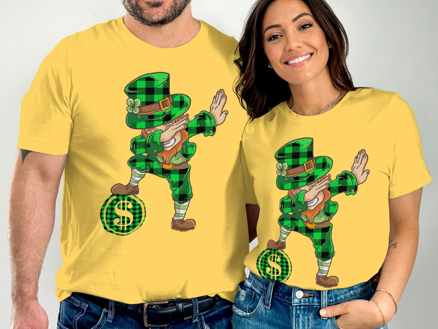 St. Patrick's Day Dabbing Leprechaun Graphic Tee