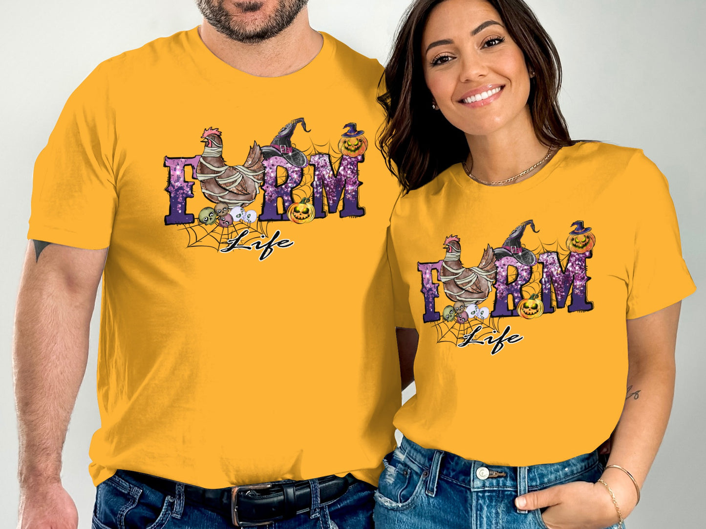 Farm Life Pumpkin Thanksgiving Turkey Graphic Shirt product type