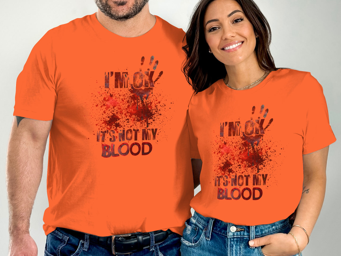 I'm OK It's Not My Blood Halloween Shirt product