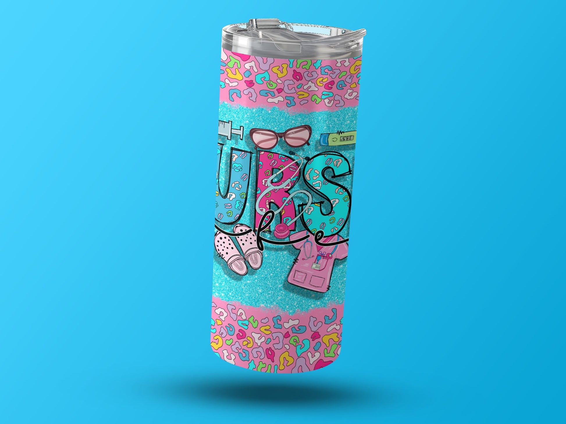 Fun and Colorful Customized Tumbler Product