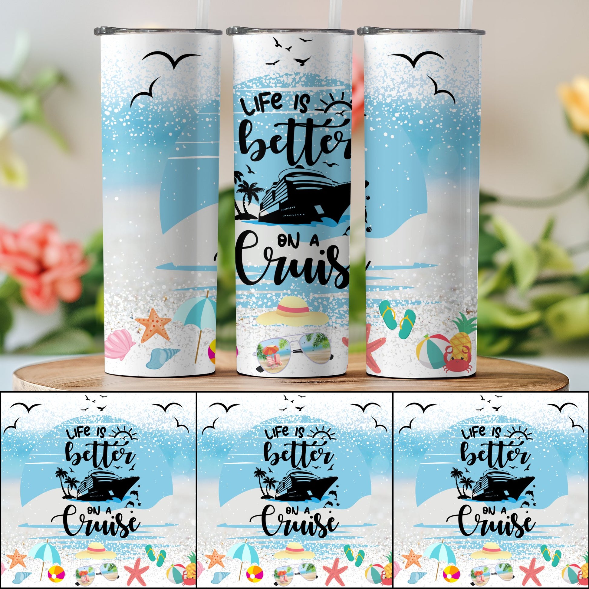 Life Is Better On A Cruise tumbler product