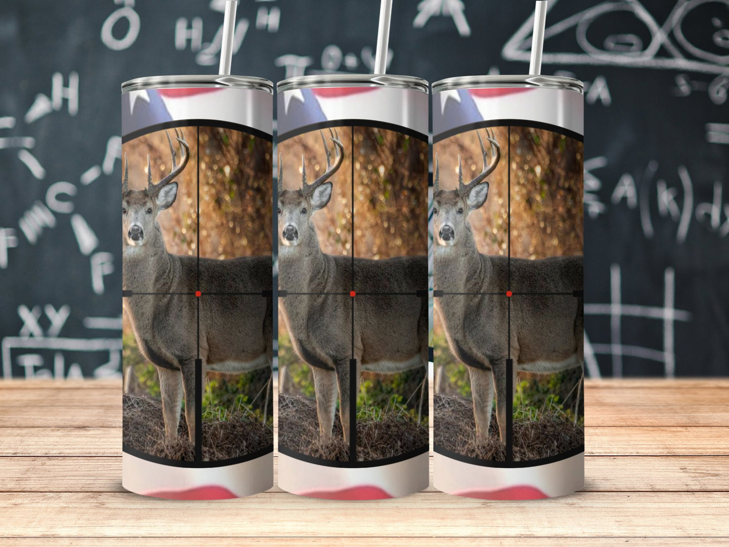 Deer Hunting Theme Personalized Tumbler product type