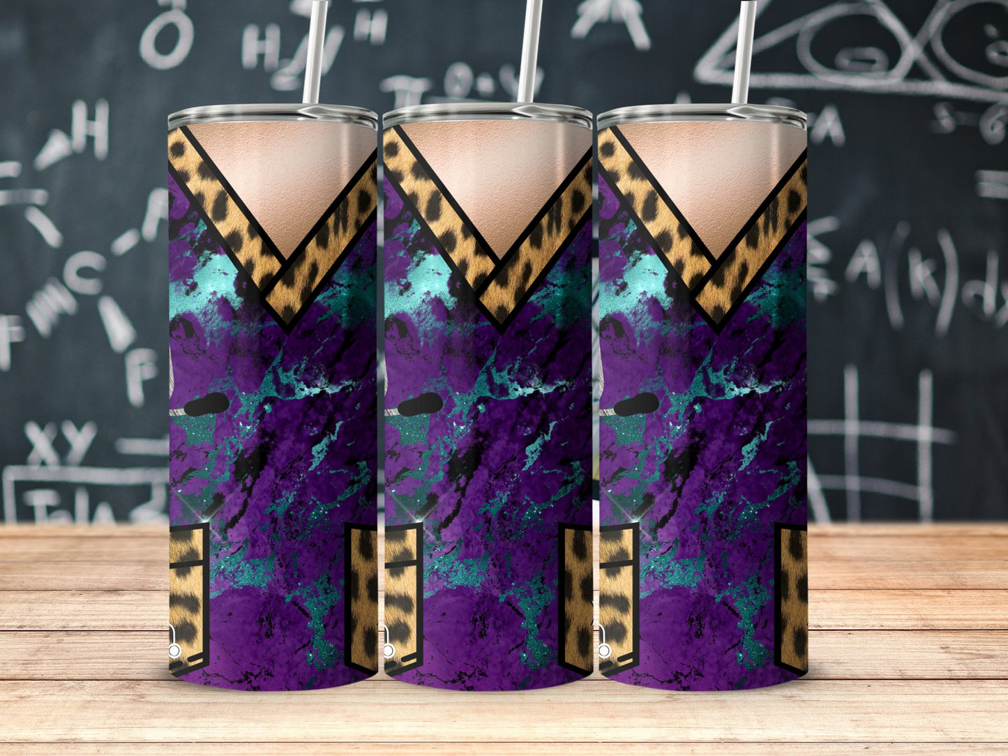 Stylish Abstract Leopard Print Tumblers Drinkware Product Type