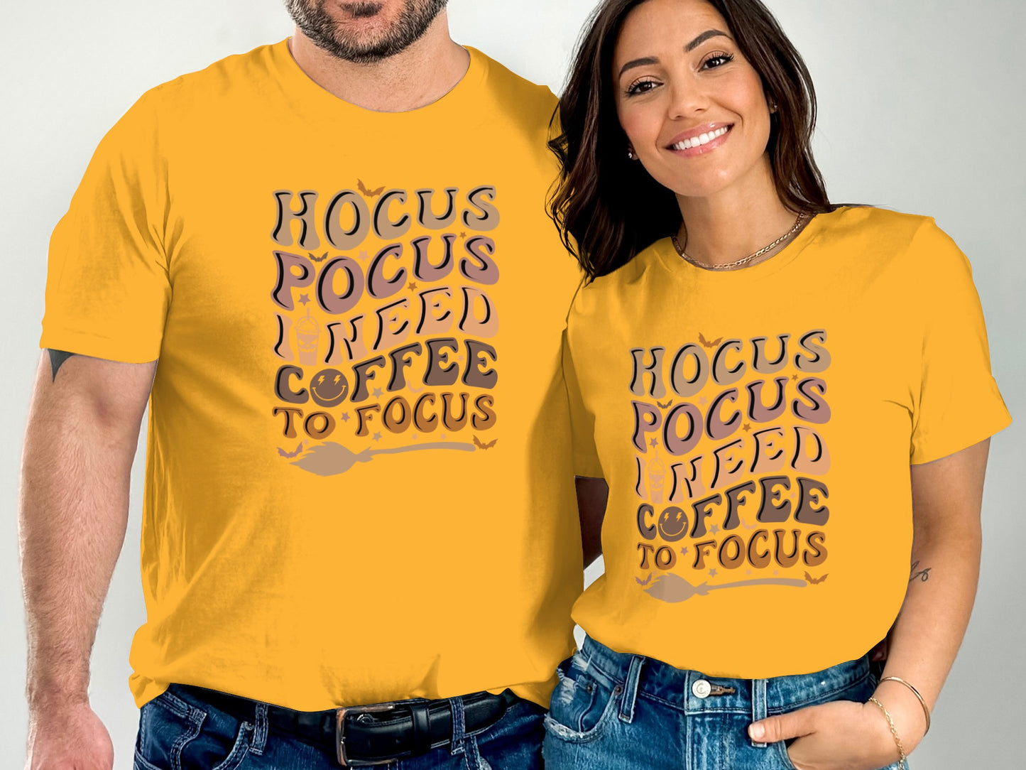Hocus Pocus I Need Coffee To Focus T-Shirt product