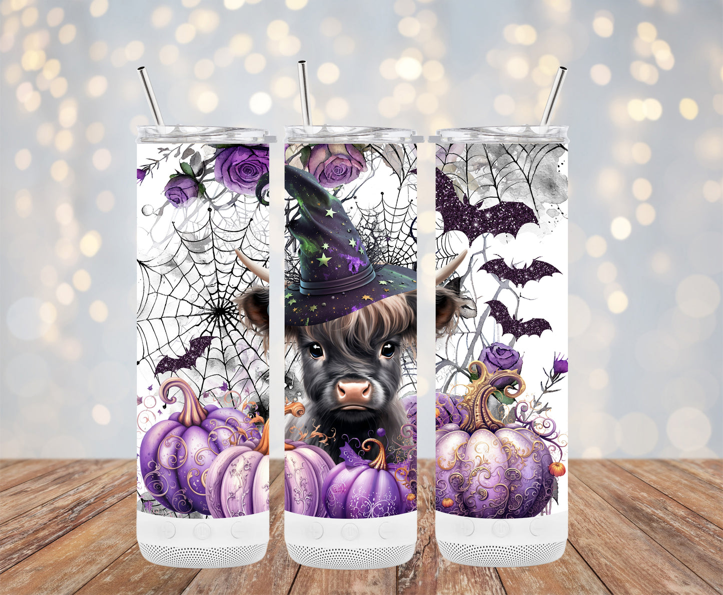 Halloween Baby Highland Cow(Halloween Tumblers)