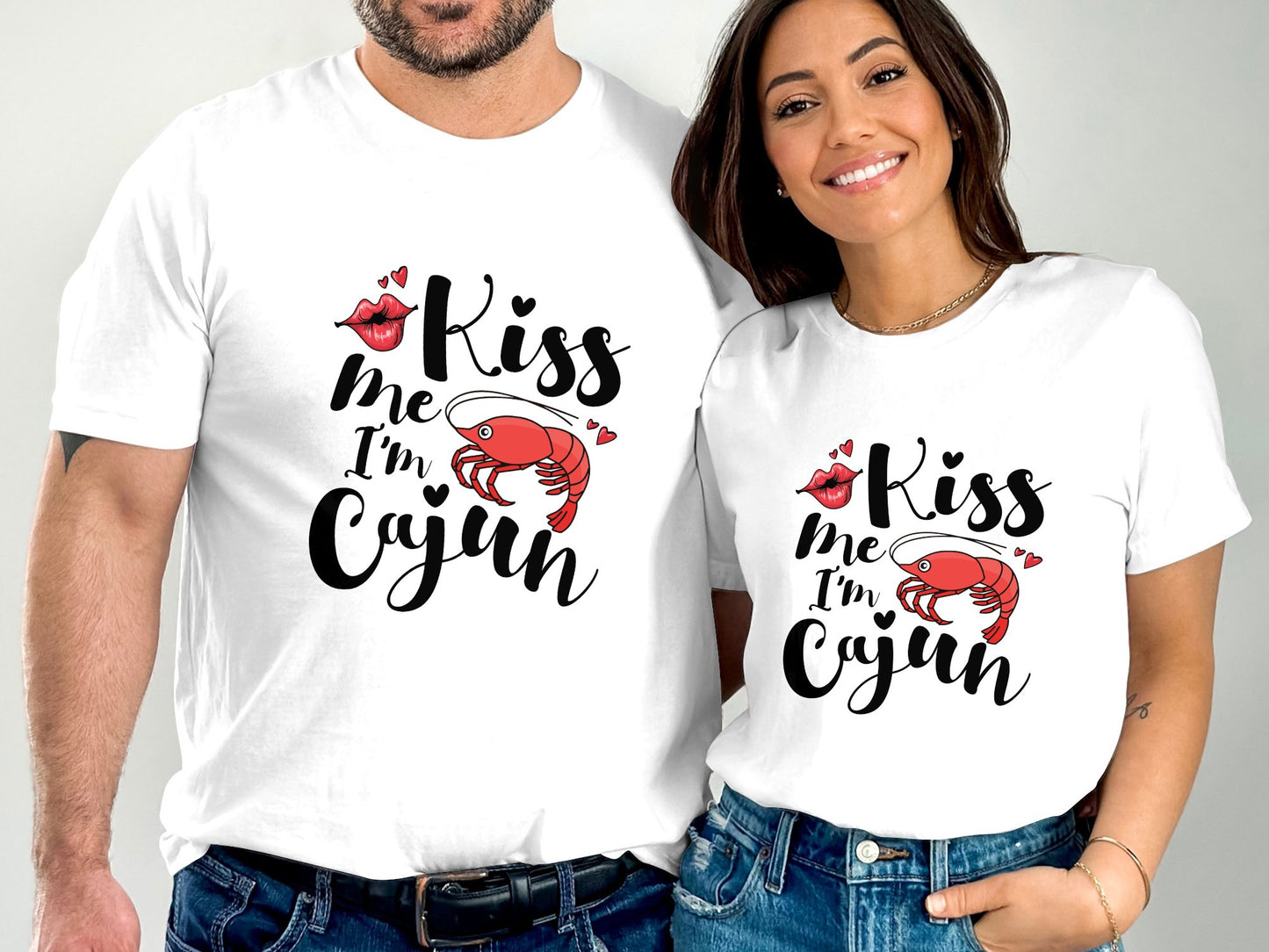 Kiss Me I'm Cajun T-shirt