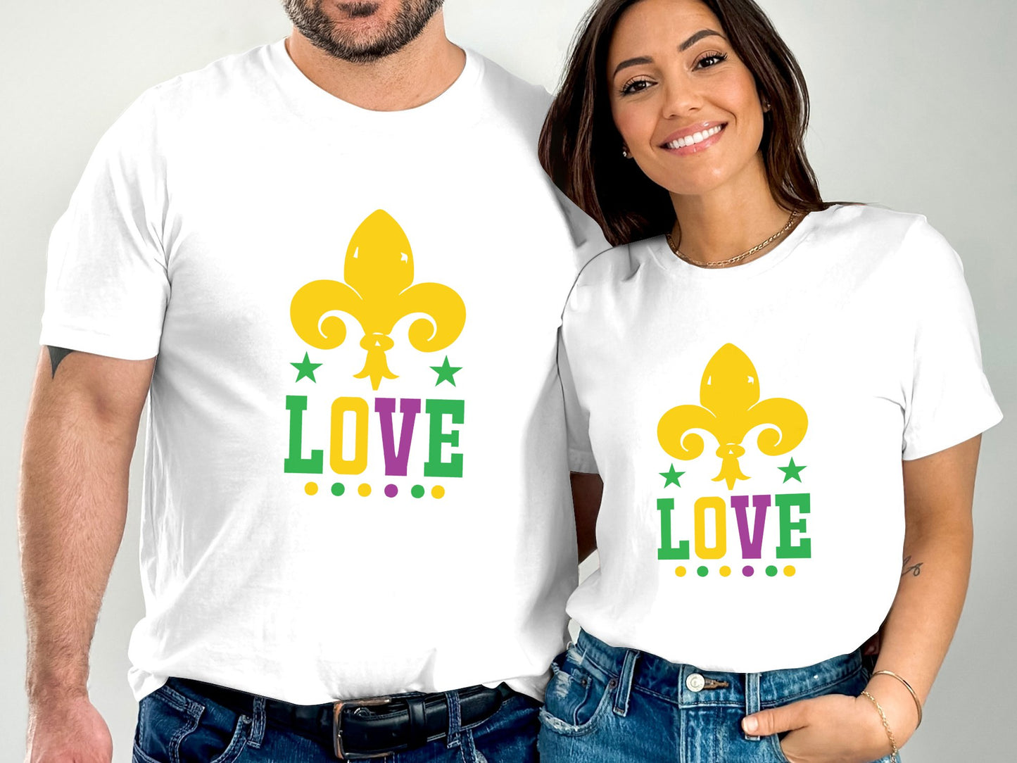 Love Mardi Gras T-shirt