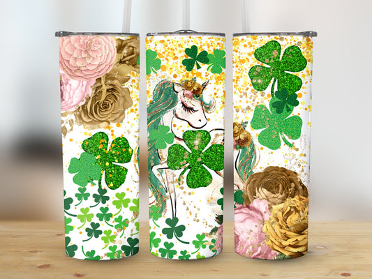 Lucky Unicorn (St. Patrick's Tumbler)