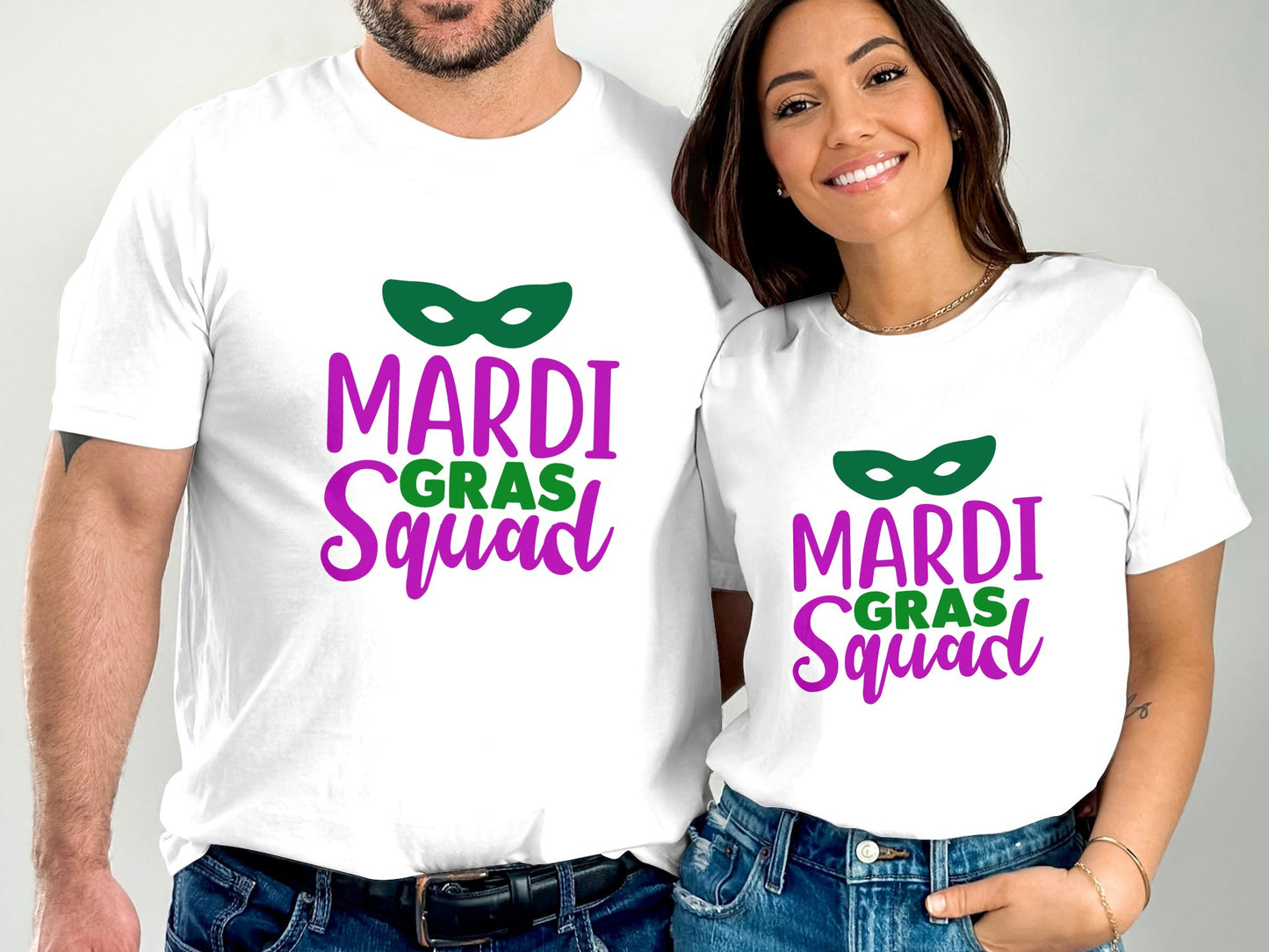 Mardi Gras Squad T-shirt