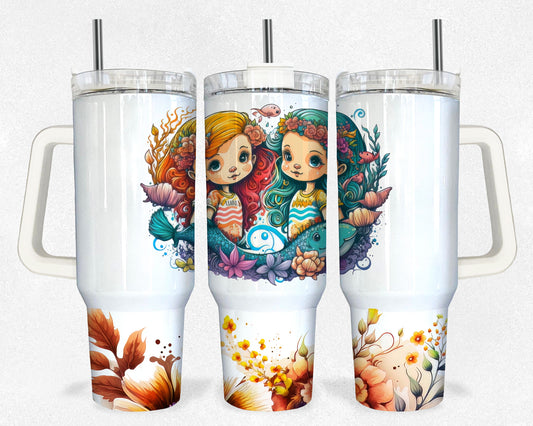 Mermaids---- 40 oz Tumbler