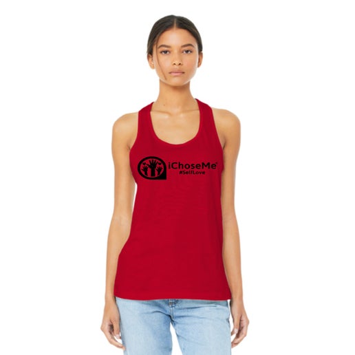 iChoseMe¸ Logo Razorback Tanks (S-XL)