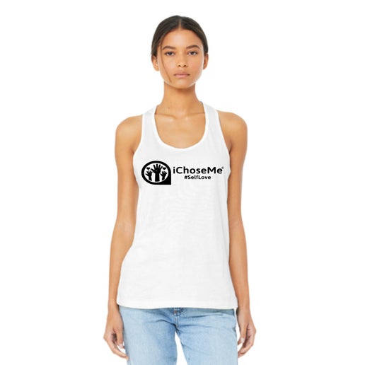 iChoseMe¸ Logo Razorback Tanks (S-XL)