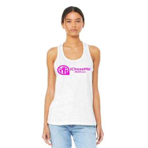 iChoseMe¸ Logo Razorback Tanks (S-XL)