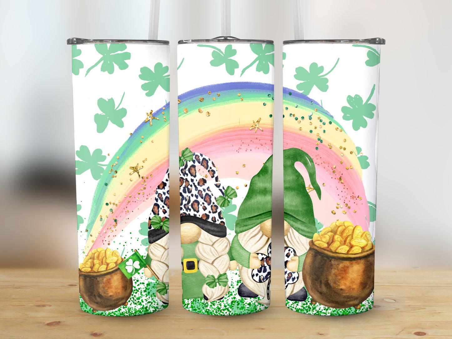 St. Patrick Gnomes (St. Patrick's Tumbler)