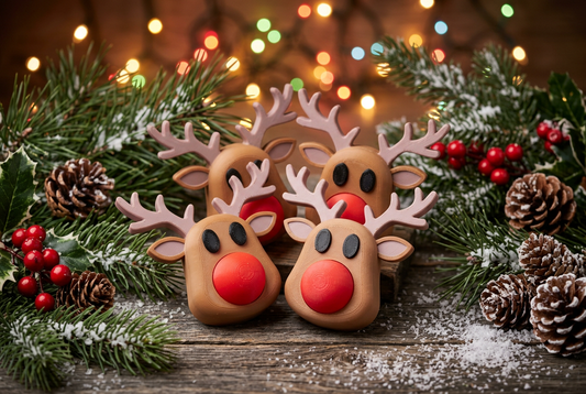 Reindeer Clicker – 3D Printed Holiday Fidget
