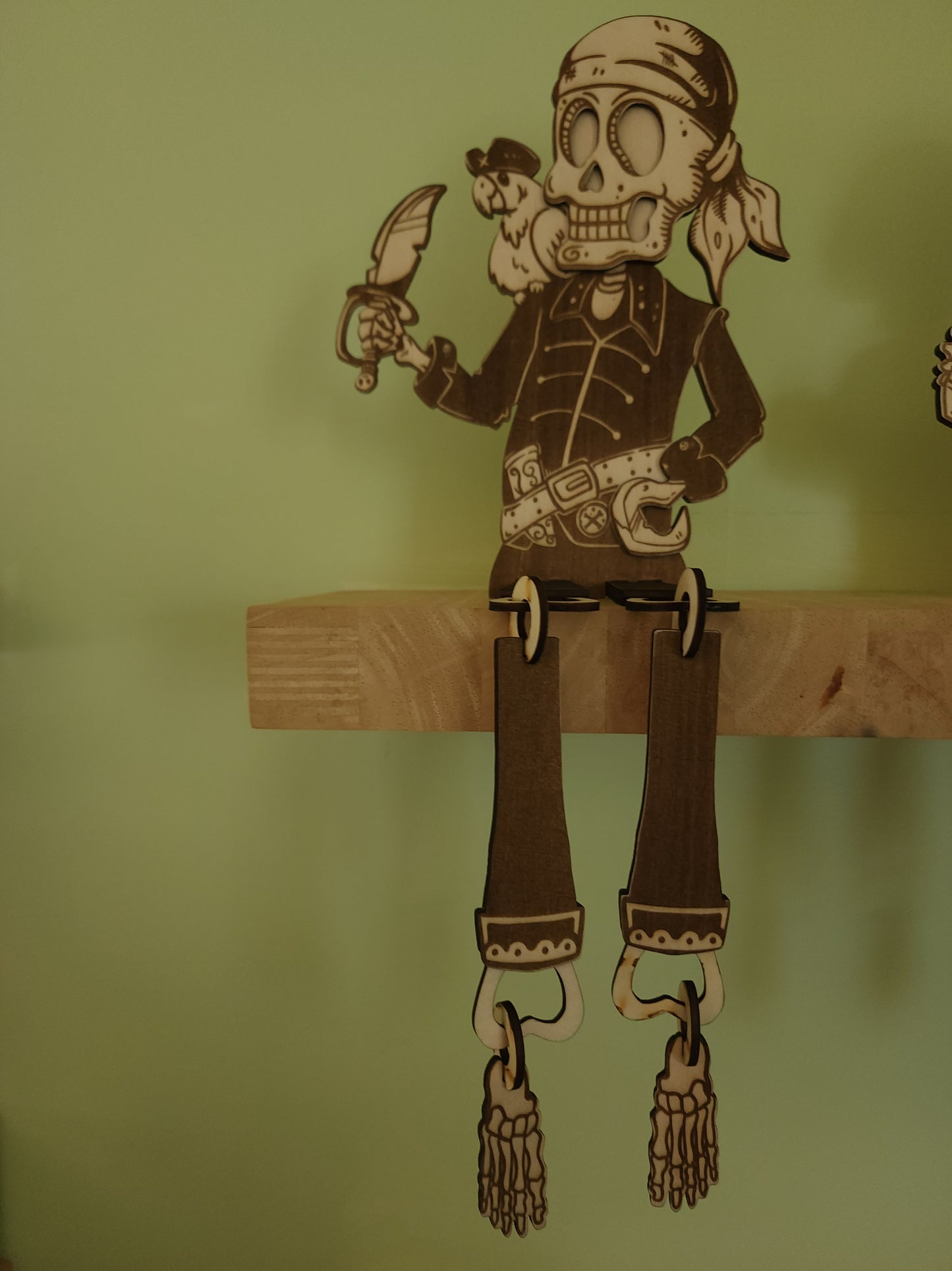 Sitting Pirates 3D Birchwood