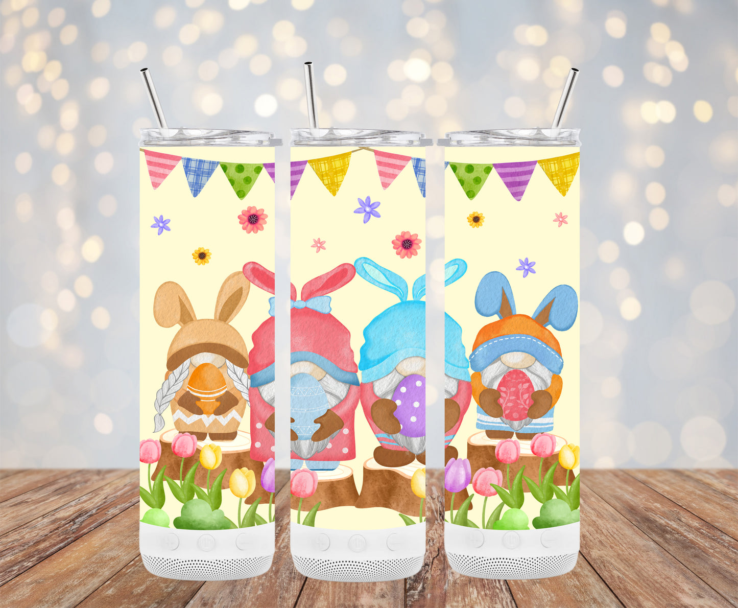 Easter Gnome Bunny 3 (Easter Tumbler)