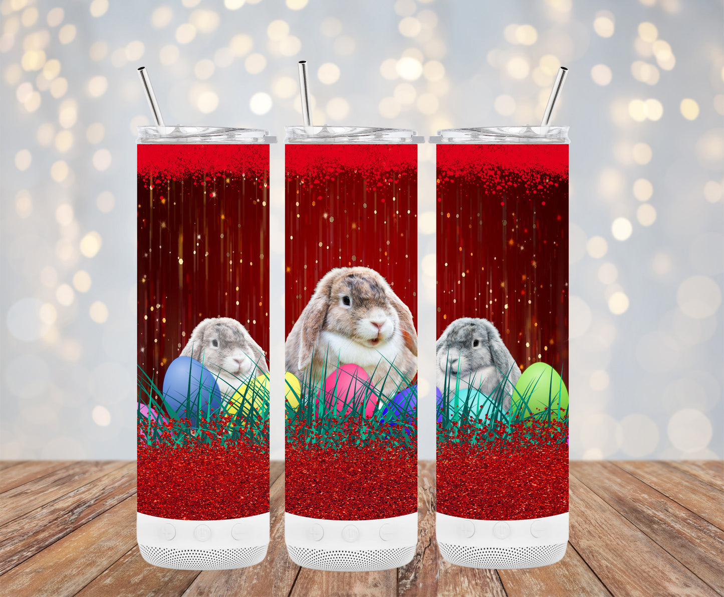 Red Easter Bunny (Easter Tumbler)