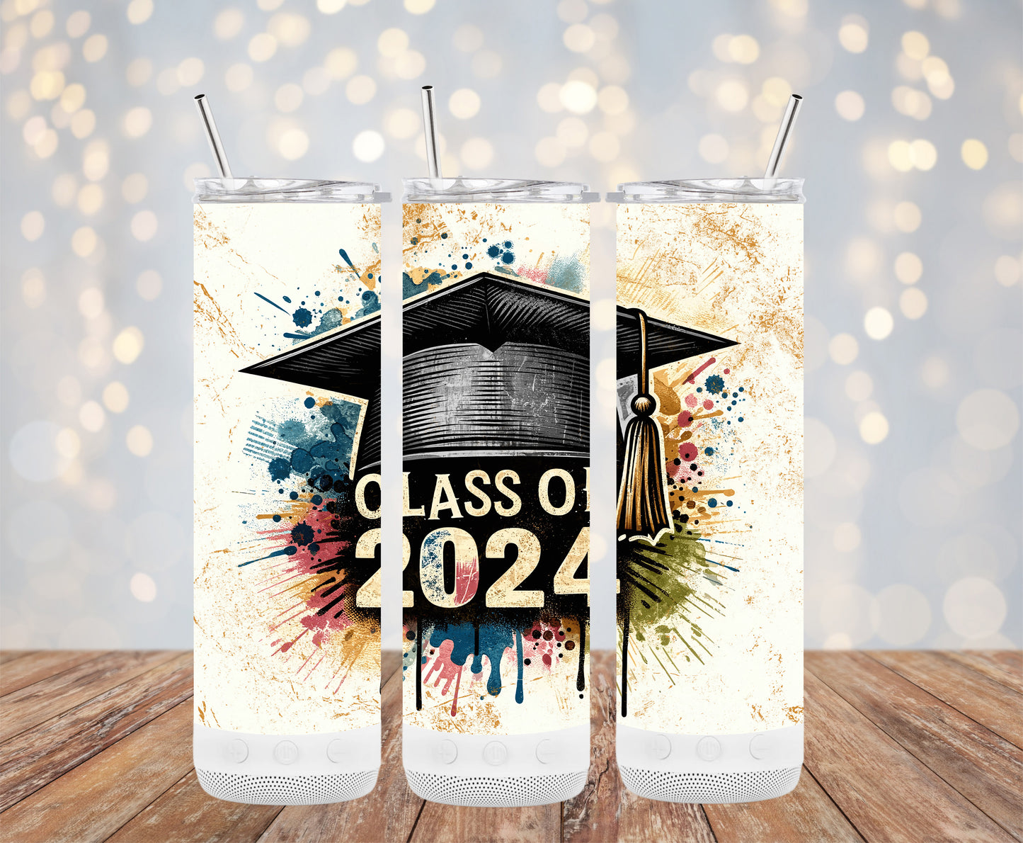 Class of 2024 Grunge (Graduation Tumbler)