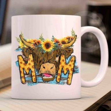 HIGHLAND COW MOM