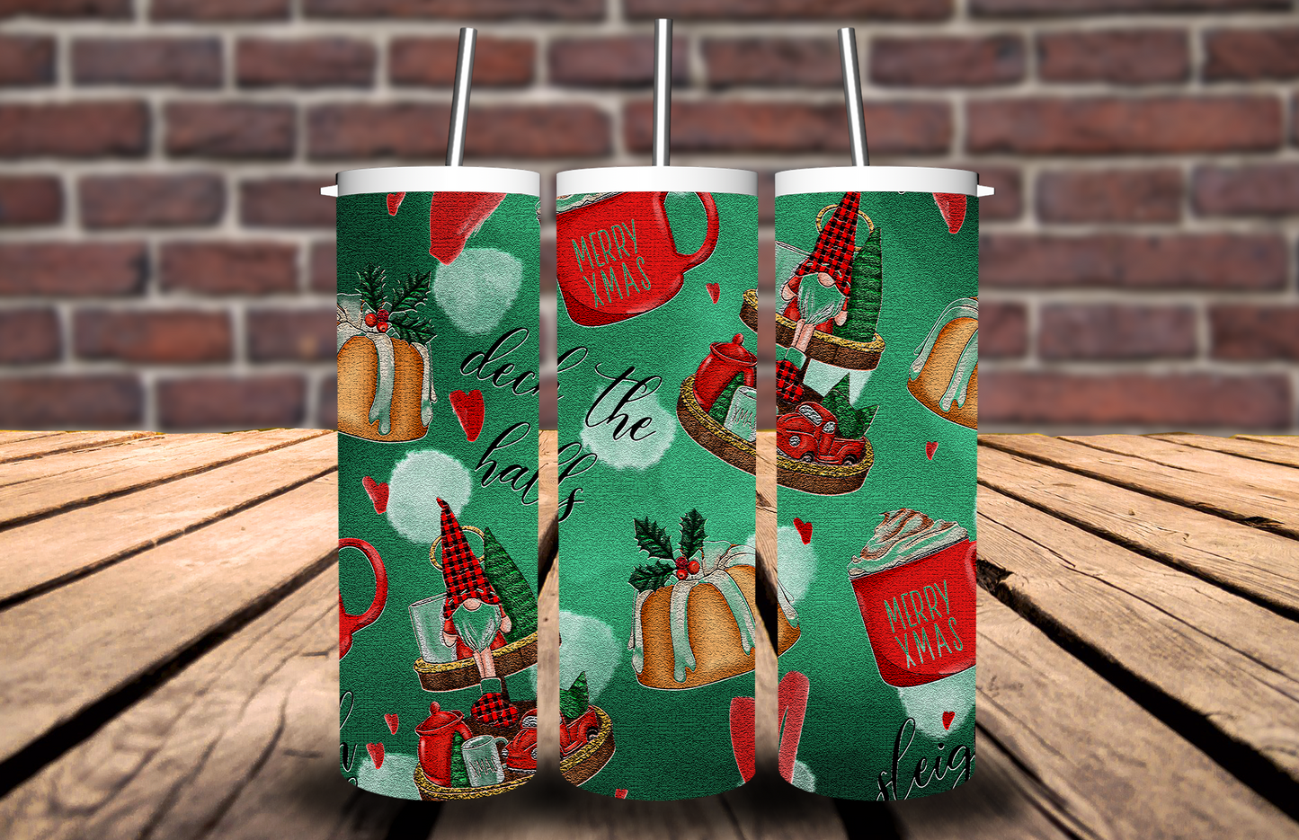 Deck The Halls Tumbler